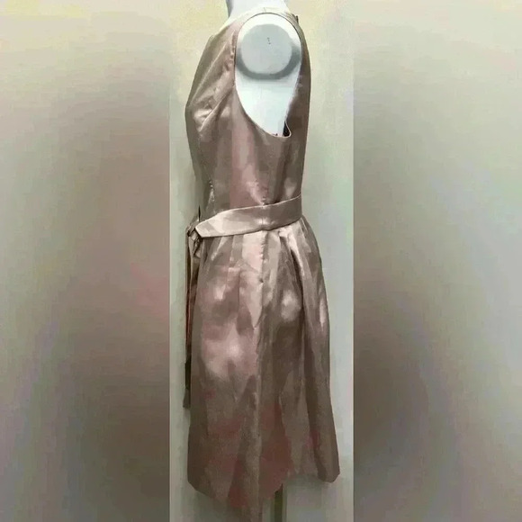 Isaac Mizrahi New York Mikado Satin Party Dress Size 14 - Picture 3 of 8